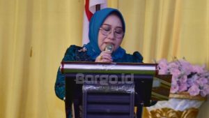 Selvi Monoarfa Bacakan Sejarah Hari Ibu di PHI ke-96 Kabupaten Pohuwato