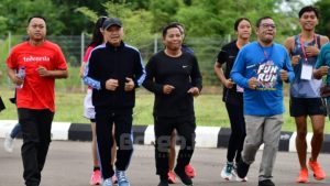 Sejauh 5 KM, Bupati Saipul Mbuinga Turut Berlari di Fun Run HUT ke-23 Kecamatan Randangan