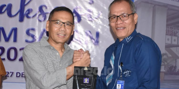 Sinergi TNI dan Kemenkumham Gorontalo Diperkuat Lewat Silaturahmi Akhir Tahun