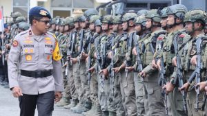 Misi Selesai, Personel Brimob Polda Gorontalo Kembali dari Operasi Damai Cartenz di Papua