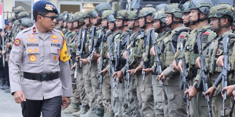 Misi Selesai, Personel Brimob Polda Gorontalo Kembali dari Operasi Damai Cartenz di Papua