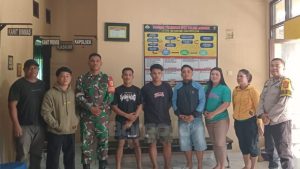 Babinsa dan Bhabinkamtibmas Damaikan Kasus Viral Dugaan Pencurian Motor di Anggrek Gorontalo Utara