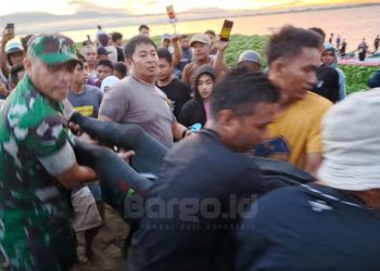 Angin Kencang Hantam Perahu, Dua Pemancing Tenggelam di Danau Limboto, Satu Pemancing Tewas