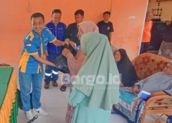 Kolaborasi Sosial Karang Taruna dan Rakyat Penambang di Pohuwato Bantu 60 Warga Buntulia