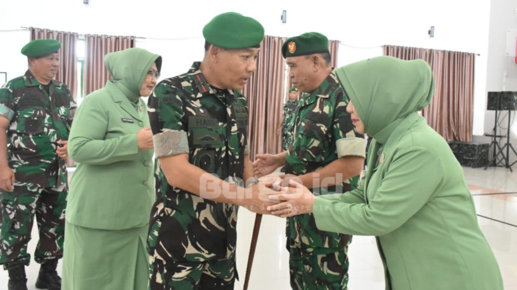 Danrem 133/NW: Kenaikan Pangkat Jadi Motivasi Tingkatkan Profesionalisme Prajurit