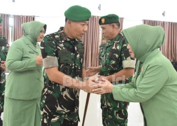 Danrem 133/NW: Kenaikan Pangkat Jadi Motivasi Tingkatkan Profesionalisme Prajurit