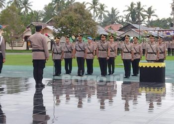 Polres Pohuwato Gelar Sertijab, Rotasi Pejabat Diharapkan Tingkatkan Kinerja