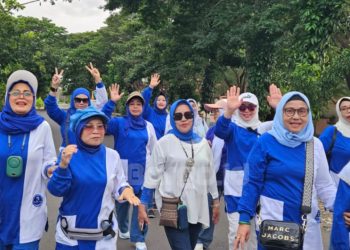 IWAPI Gorontalo Gelar Jalan Sehat Bersama Komunitas di Pohuwato