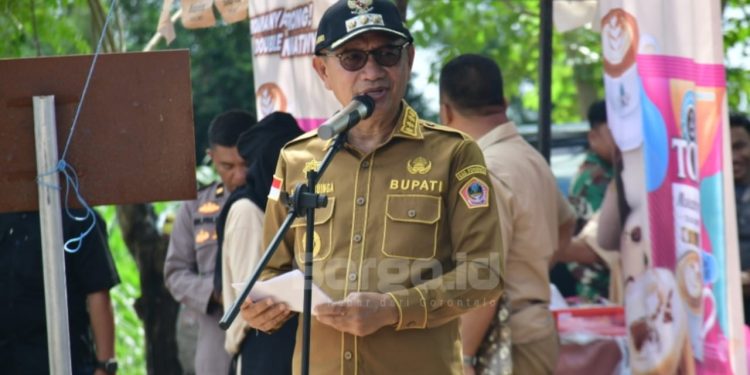 Bupati Saipul Mbuinga Optimistis Target 1 Juta Hektare Jagung di Pohuwato Tercapai
