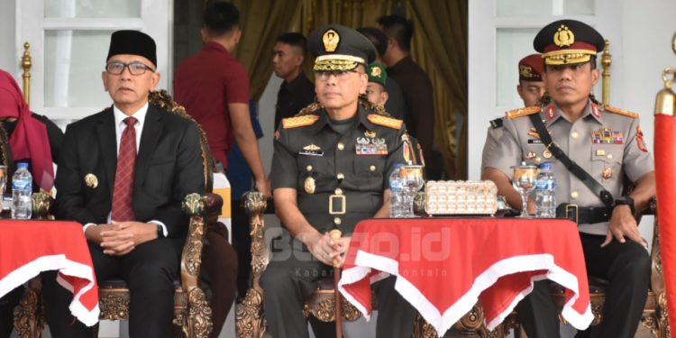 Brigjen TNI Hari Pahlawantoro Hadiri Peringatan Hari Patriotik Gorontalo ke-83
