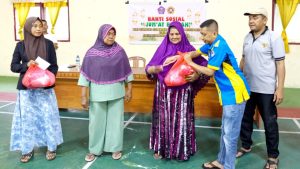 Jum’at Berkah di Patilanggio, Rakyat Penambang dan Karang Taruna Salurkan Bantuan