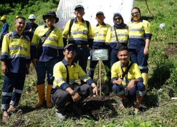 Area Rehab DAS Pani Gold Project Dipilih Untuk Penanaman Pohon Serentak