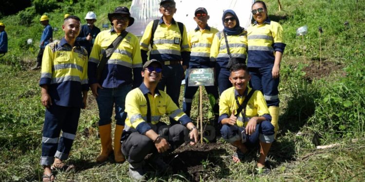 Area Rehab DAS Pani Gold Project Dipilih Untuk Penanaman Pohon Serentak