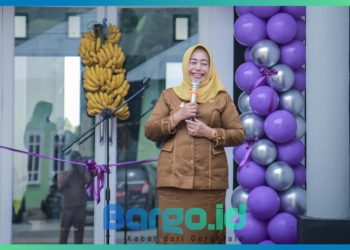 Peresmian Kantor Desa Mekar Jaya, Wabup Suharsi : Mari Jaga dan Manfaatkan dengan Baik