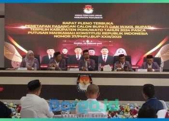 KPU Pohuwato Resmi Tetapkan Pemenang Pilkada 2024