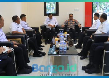 Perkuat Sinergi, Kapolda Gorontalo Terima Kunjungan Kakanwil Ditjenpas