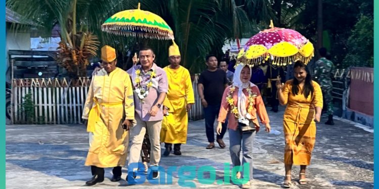 Meriah! Ribuan Warga Hadiri Tulude di Karangetang, Syarif Mbuinga Tegaskan Pentingnya Lestarikan Budaya