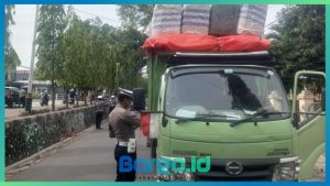 Operasi Keselamatan Otanaha 2025, Dit Lantas Polda Gorontalo Tindak Sopir Truk Bermuatan Lebih