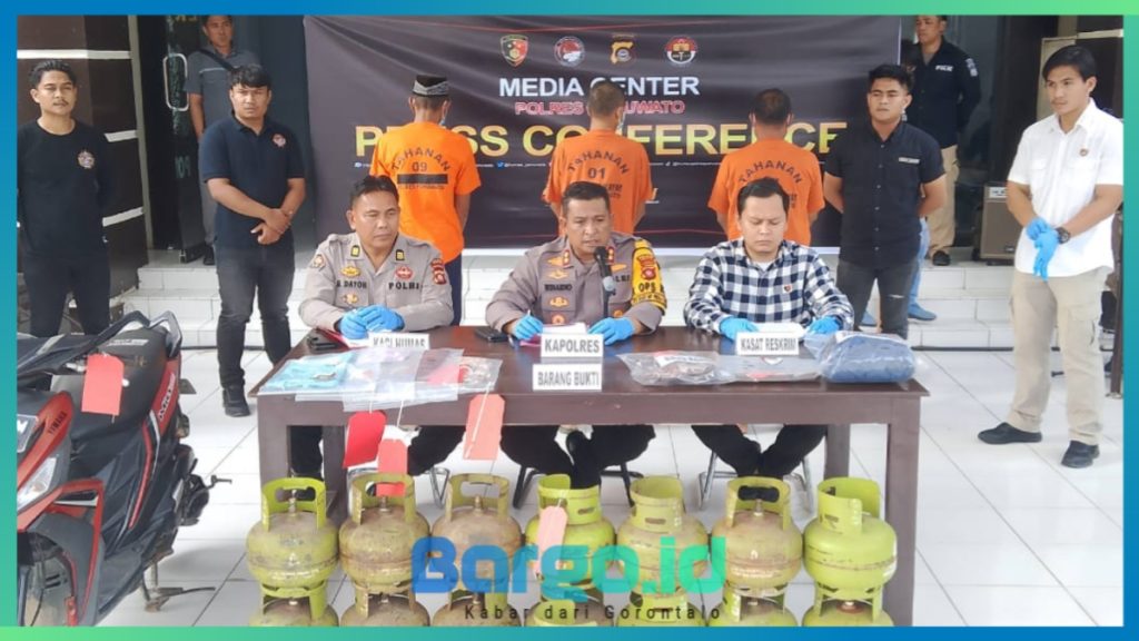 Curi 15 Tabung Gas untuk Judi, Petani di Pohuwato Ditangkap Polisi