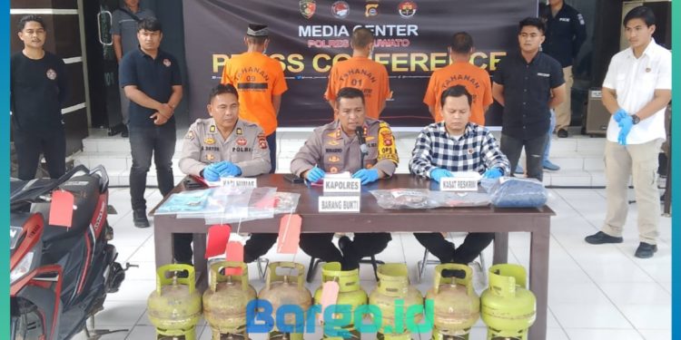 Curi 15 Tabung Gas untuk Judi, Petani di Pohuwato Ditangkap Polisi