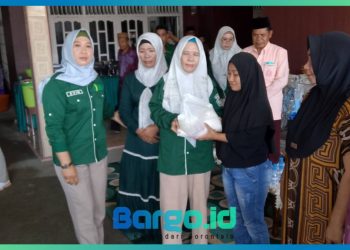Dinas Pangan Pohuwato Santuni 50 Kaum Duafa dalam Momen Halal Bihalal