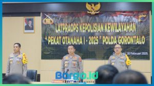 Perketat Pengamanan Jelang Ramadhan, Polda Gorontalo Gelar Lat Pra Ops Pekat Otanaha 2025