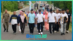 Resmi Canangkan CFD di Pantai Pohon Cinta, Wabup Iwan Adam Ajak Warga Hidup Sehat