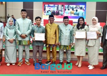 Tiga Dokter Penerima Beasiswa Pemkab Pohuwato Resmi Mengabdi, Wabup Iwan Adam Teken Pakta Integritas