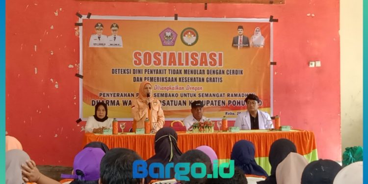 DWP Pohuwato Gelar Sosialisasi PTM dan Berbagi Berkah Sambut Ramadhan