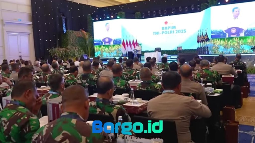 Brigjen TNI Hari Pahlawantoro Ikuti Rapim TNI-Polri 2025, Fokus pada Penguatan Stabilitas Keamanan Nasional