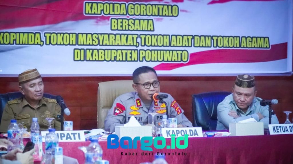 Sinergi Forkopimda, Kapolda Gorontalo Tegaskan Keamanan di Pohuwato Prioritas