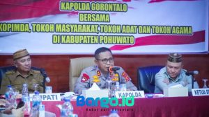 Sinergi Forkopimda, Kapolda Gorontalo Tegaskan Keamanan di Pohuwato Prioritas