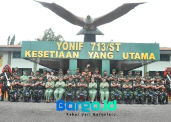 Kunjungan Perdana Pangdam XIII/Merdeka ke Yonif 713/ST, Dorong Prajurit Jadi TNI yang Prima