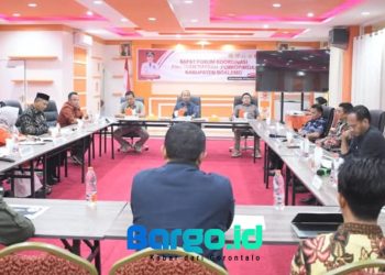 Forkopimda Boalemo Gelar Rapat, Bahas Penambangan Emas dan Wabah Malaria