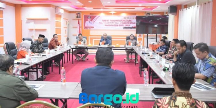 Forkopimda Boalemo Gelar Rapat, Bahas Penambangan Emas dan Wabah Malaria