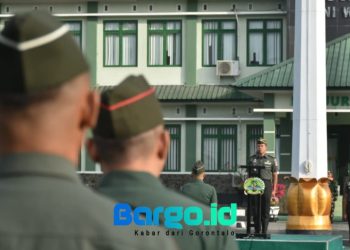 Kasiintel Kasrem 133/NW: Upacara Bendera Wujud Penghormatan pada Perjuangan Pahlawan