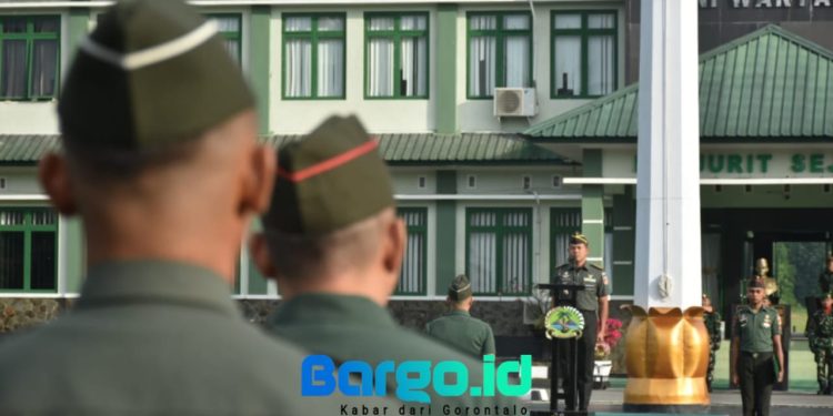 Kasiintel Kasrem 133/NW: Upacara Bendera Wujud Penghormatan pada Perjuangan Pahlawan