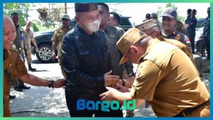 Sepulang dari Pelantikan, Bupati Saipul Dapat Sambutan Hangat Pemda Pohuwato