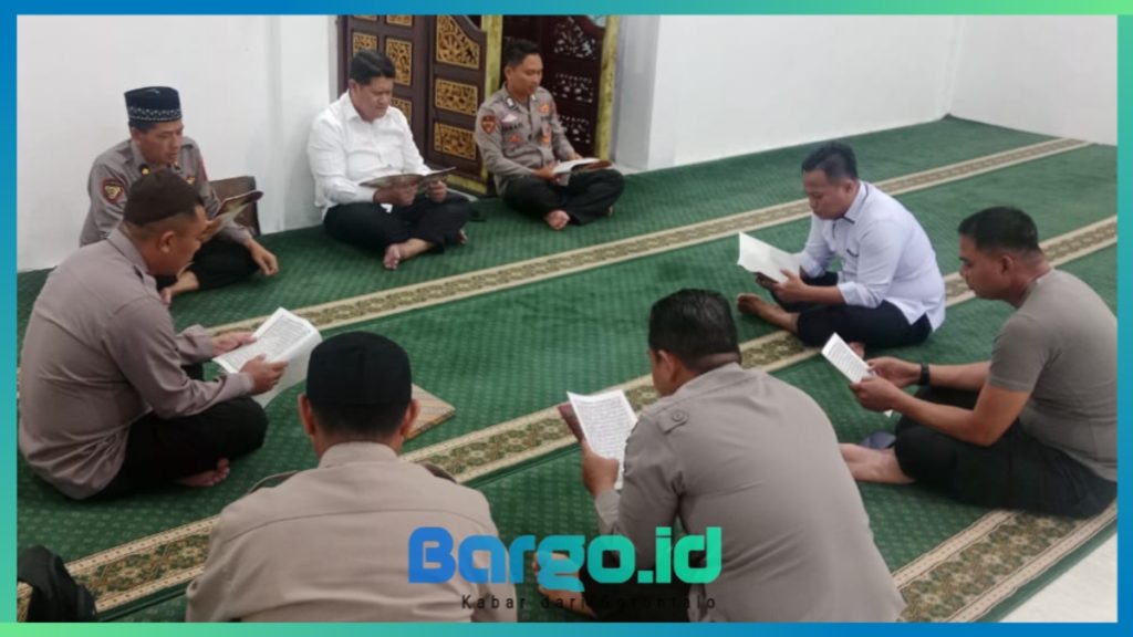 Polres Pohuwato Perkuat Nilai Religius Personel dengan Tadarus Al-Qur’an di Bulan Ramadhan
