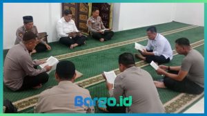 Polres Pohuwato Perkuat Nilai Religius Personel dengan Tadarus Al-Qur’an di Bulan Ramadhan