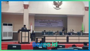Bupati Rum Pagau Sampaikan Visi Misi Pembangunan Boalemo dalam Rapat Paripurna Ke-19