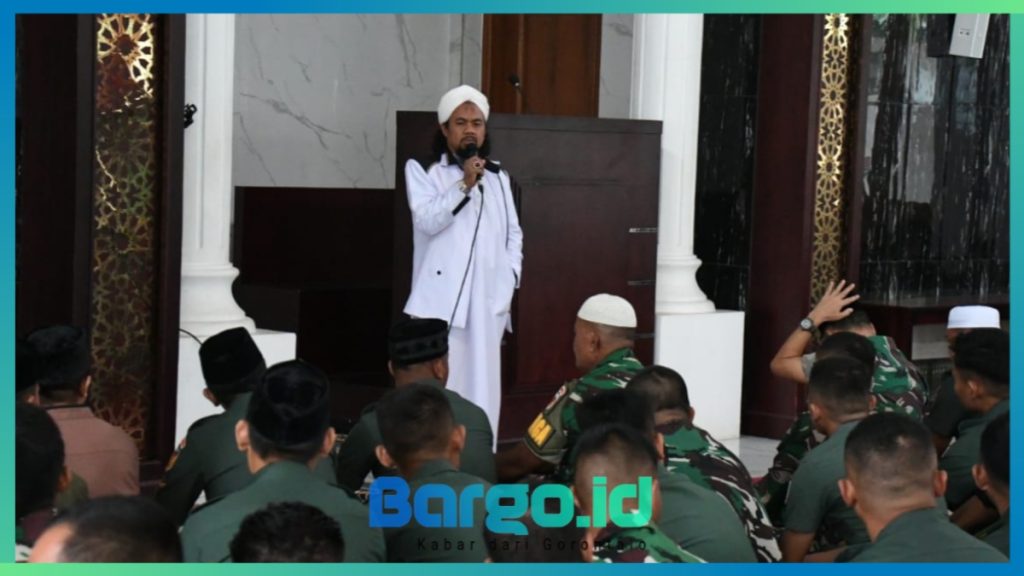 Perkokoh Keimanan dan Kebersamaan Prajurit, Korem 133/Nani Wartabone Gelar Tausiah Ramadhan