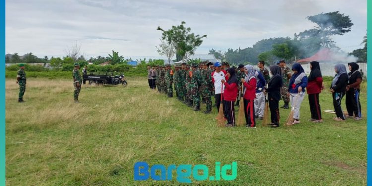 Sambut Jambore KORMI I, Kodim 1316/Boalemo Bersama Pemda Gelar Karya Bakti