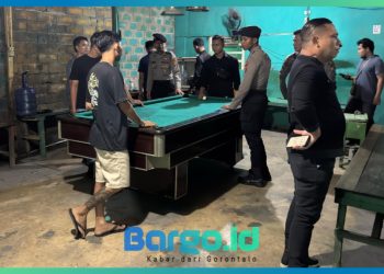 Polda Gorontalo Tertibkan Tempat Biliar yang Diduga Ganggu Ketertiban di Bulan Ramadhan