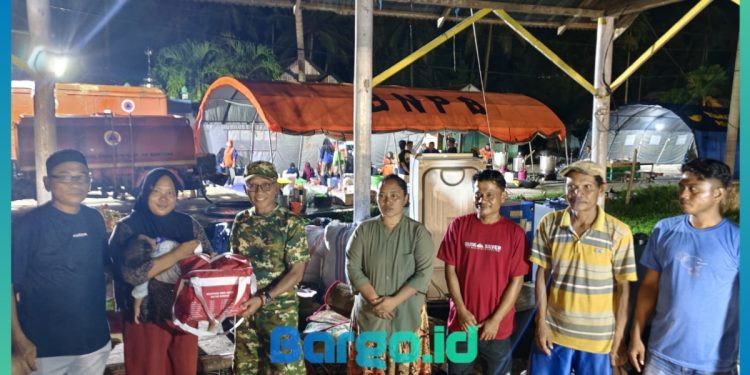 Dua Desa di Patilanggio Terendam Banjir, Wabup Iwan Adam Turun Langsung