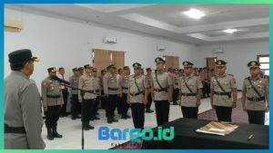Kapolres Pohuwato Pimpin Sertijab, Ini Daftar Pejabat yang Dimutasi