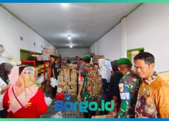 Cegah Lonjakan Harga & Penimbunan, Koramil 1316-01/Tilamuta Gelar Operasi Pasar