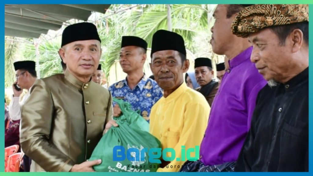 Pemkab Pohuwato bersama Baznas Salurkan 1.408 Paket Bantuan Ramadhan, Sasar Kaum Duafa dan Pekerja Harian