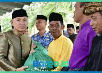 Pemkab Pohuwato bersama Baznas Salurkan 1.408 Paket Bantuan Ramadhan, Sasar Kaum Duafa dan Pekerja Harian