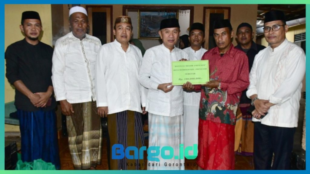 Bupati Saipul Dukung dan Tinjau Pembangunan Masjid Jabalnur di Desa Dambalo